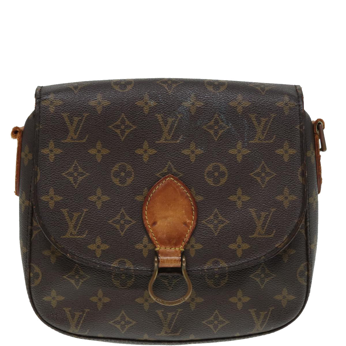 LOUIS VUITTON Monogram Saint Cloud GM Shoulder Bag M51242 LV bs17733