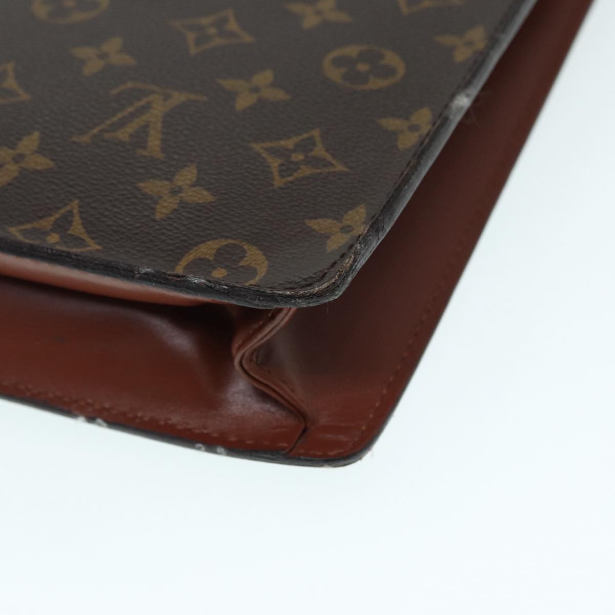 LOUIS VUITTON Monogram Porte Documents Bandouliere Bag M53338 LV bs17736
