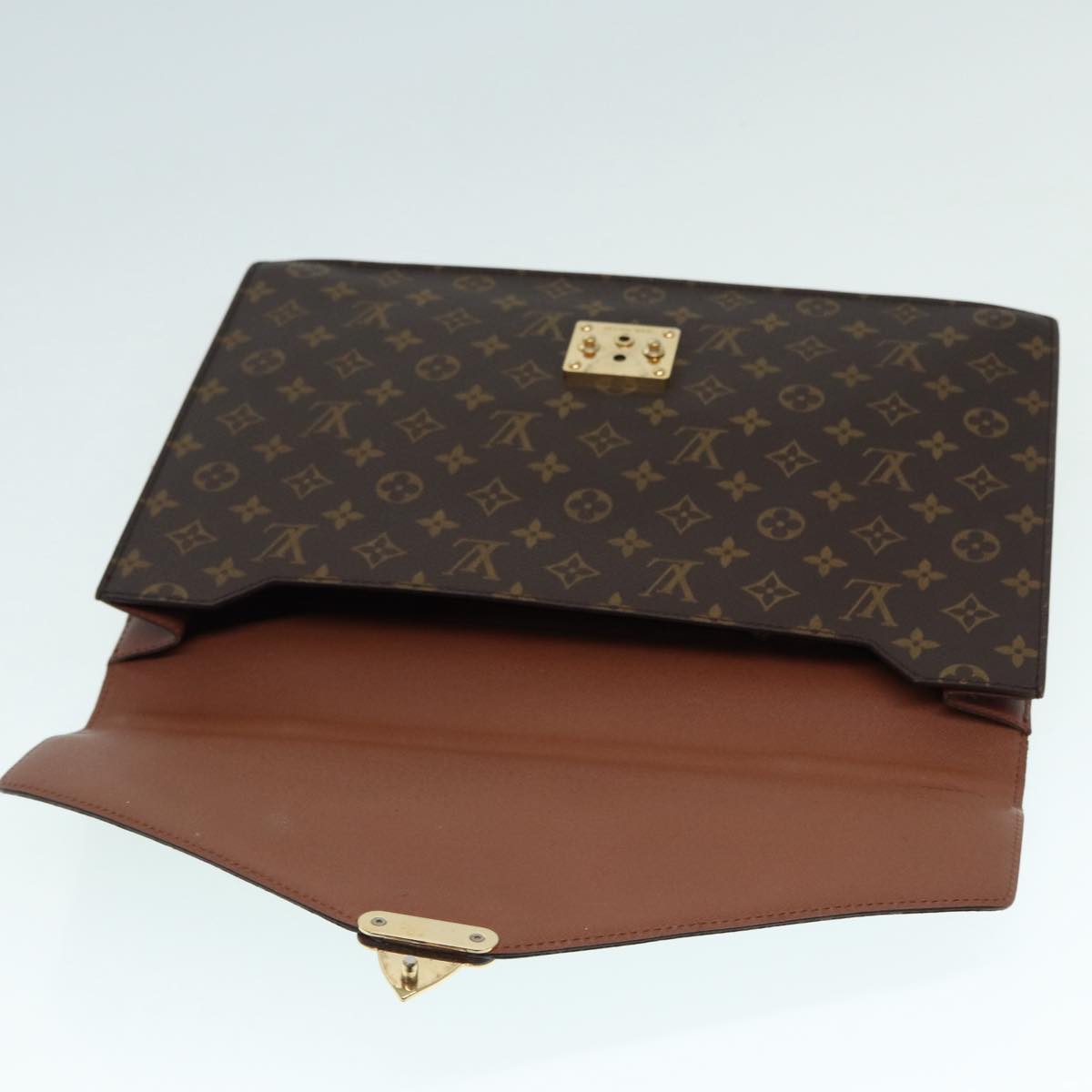 LOUIS VUITTON Monogram Porte Documents Bandouliere Bag M53338 LV bs17736