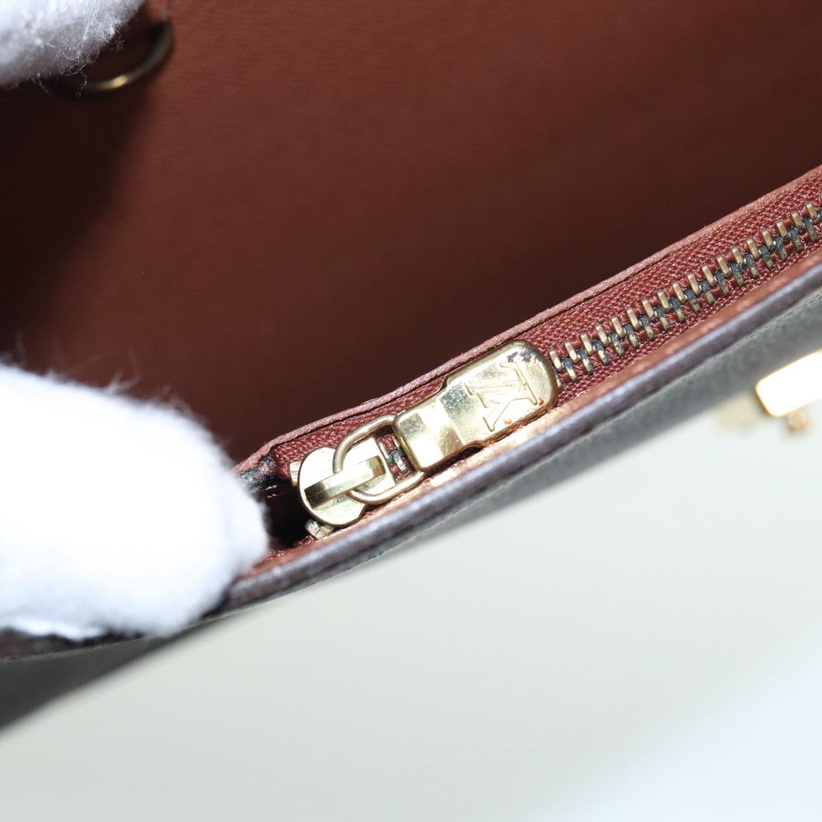 LOUIS VUITTON Monogram Porte Documents Bandouliere Bag M53338 LV bs17736
