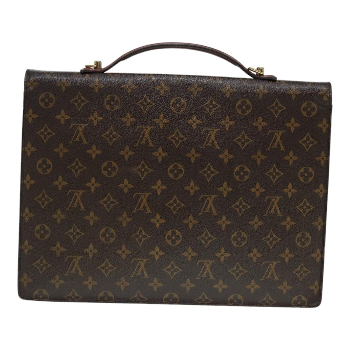 LOUIS VUITTON Monogram Porte Documents Bandouliere Bag M53338 LV bs17736