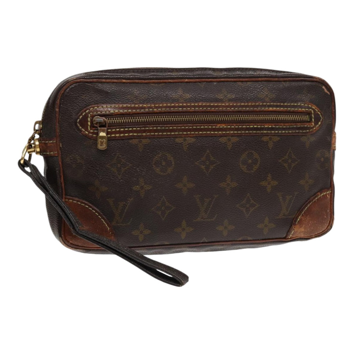 LOUIS VUITTON Monogram Marly Dragonne GM Clutch Bag M51825 LV bs17741