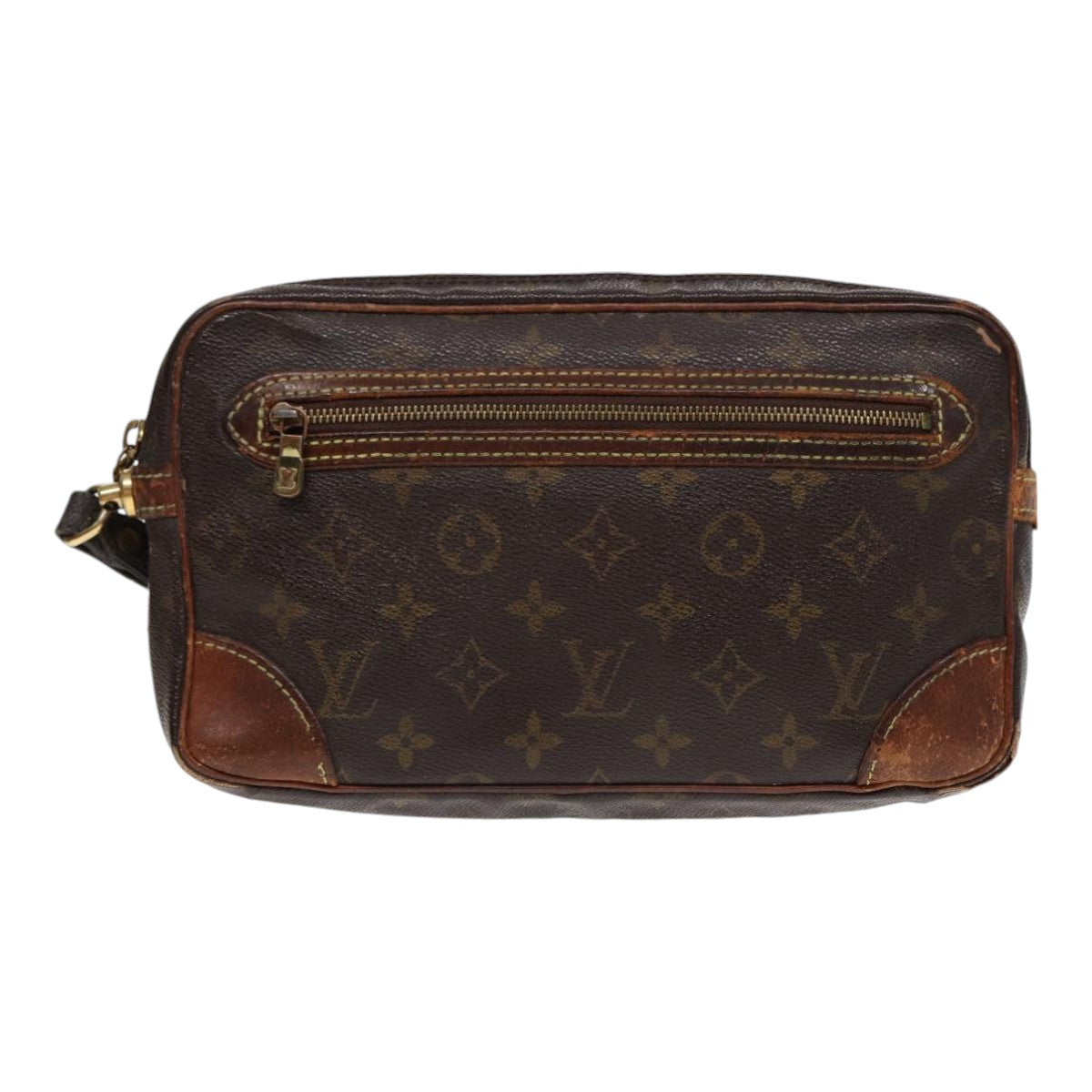 LOUIS VUITTON Monogram Marly Dragonne GM Clutch Bag M51825 LV bs17741