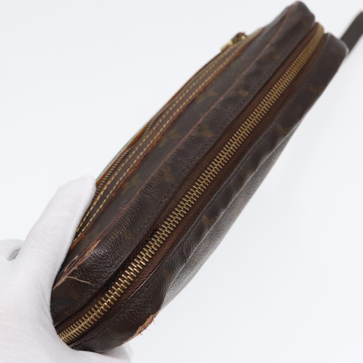 LOUIS VUITTON Monogram Marly Dragonne GM Clutch Bag M51825 LV bs17741