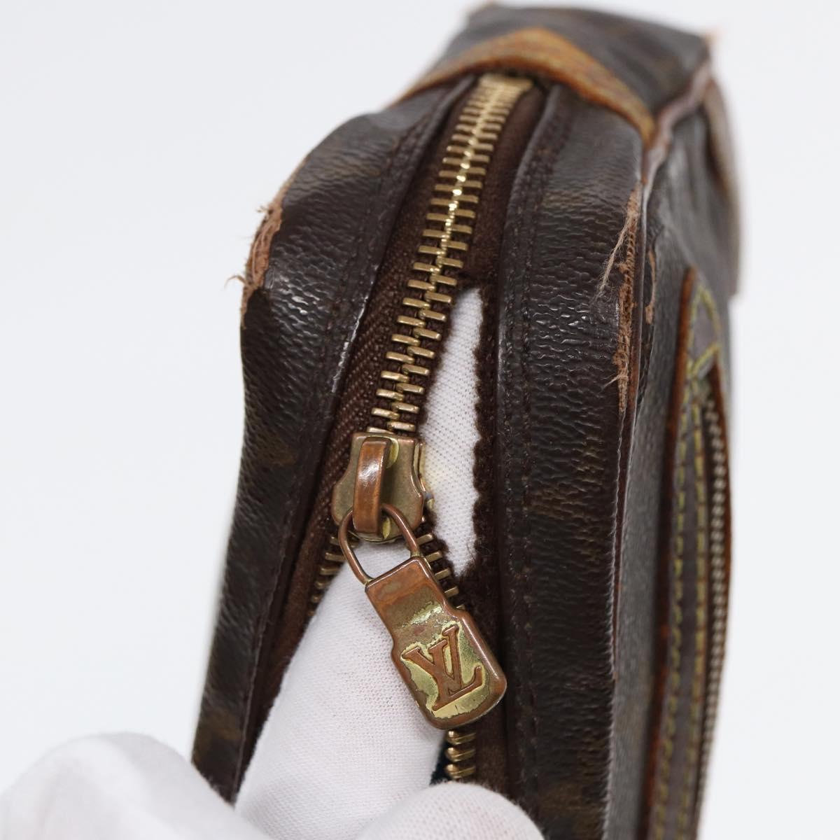 LOUIS VUITTON Monogram Marly Dragonne GM Clutch Bag M51825 LV bs17741