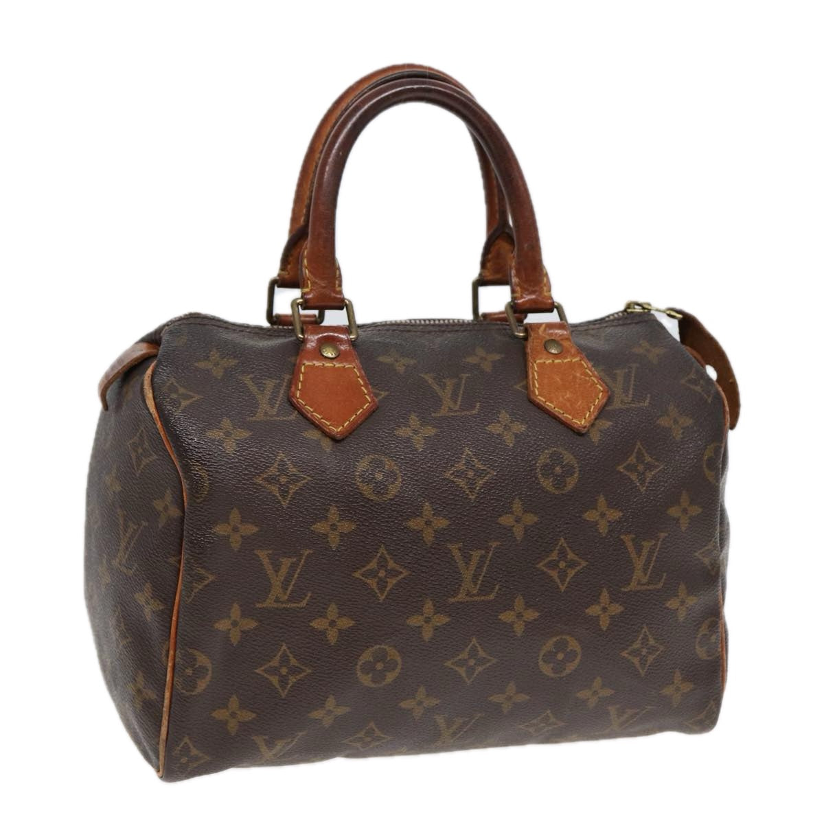 LOUIS VUITTON Monogram Speedy 25 Hand Bag M41528 LV bs17743