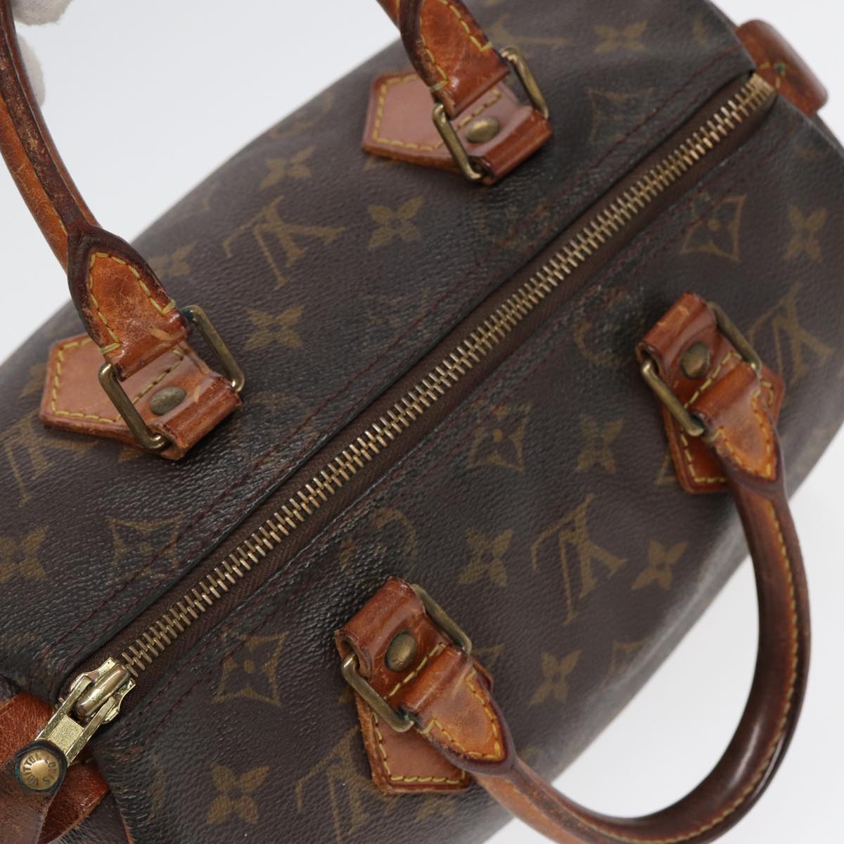 LOUIS VUITTON Monogram Speedy 25 Hand Bag M41528 LV bs17743