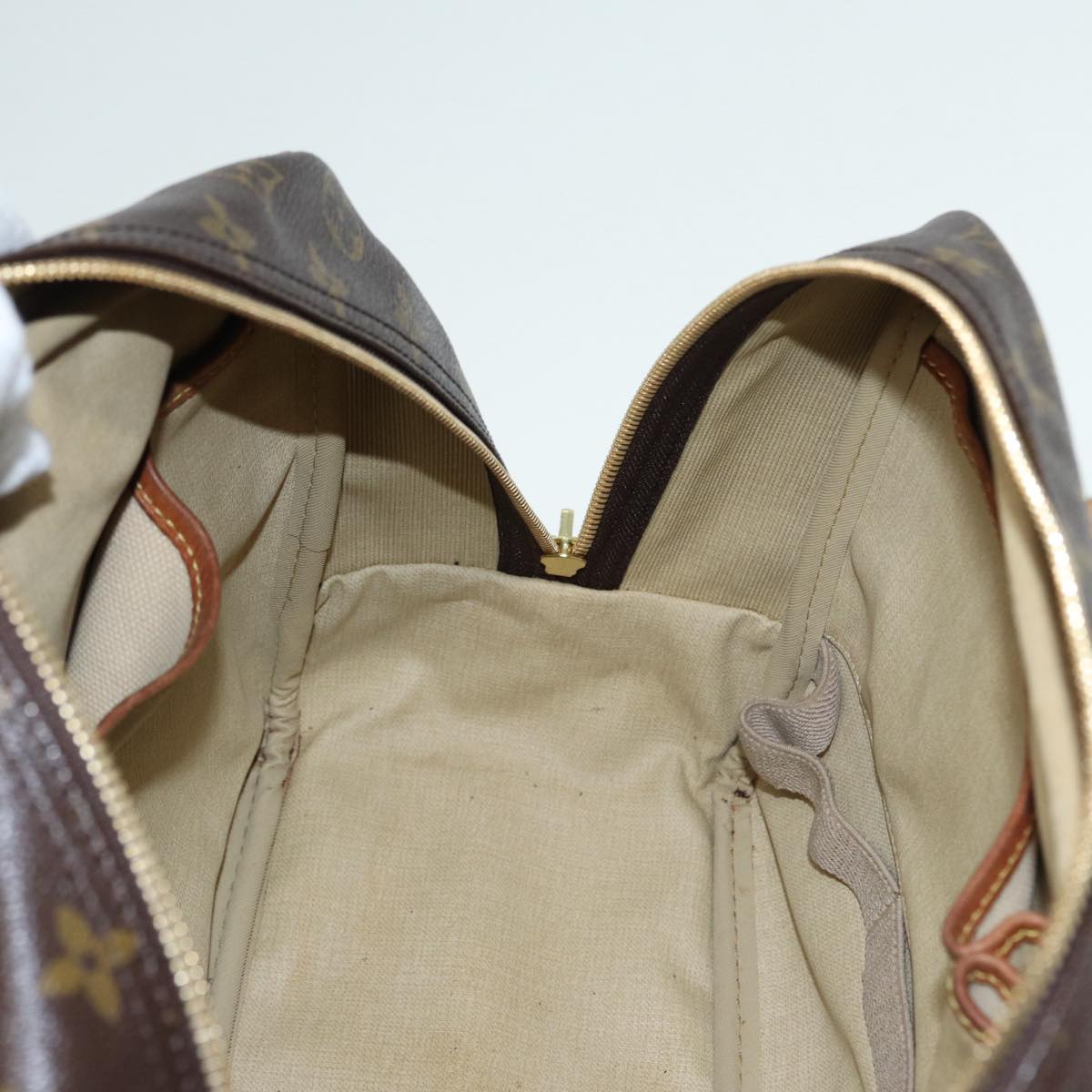 LOUIS VUITTON Monogram Deauville Hand Bag M47270 LV bs17745