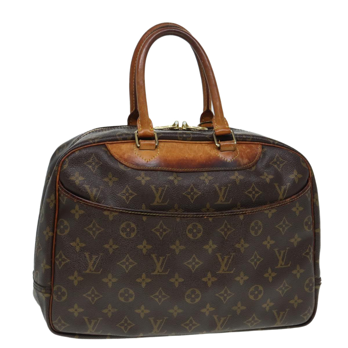 LOUIS VUITTON Monogram Deauville Hand Bag M47270 LV bs17745