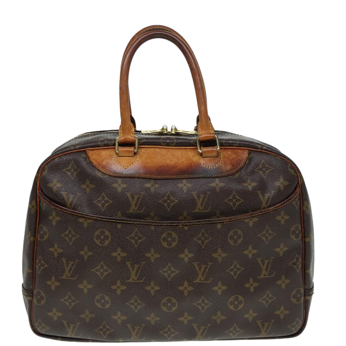 LOUIS VUITTON Monogram Deauville Hand Bag M47270 LV bs17745