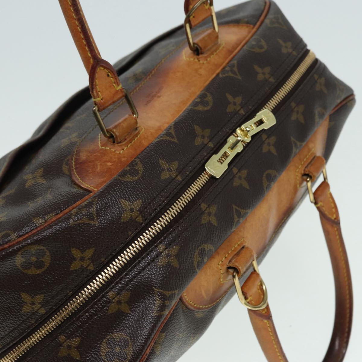 LOUIS VUITTON Monogram Deauville Hand Bag M47270 LV bs17745