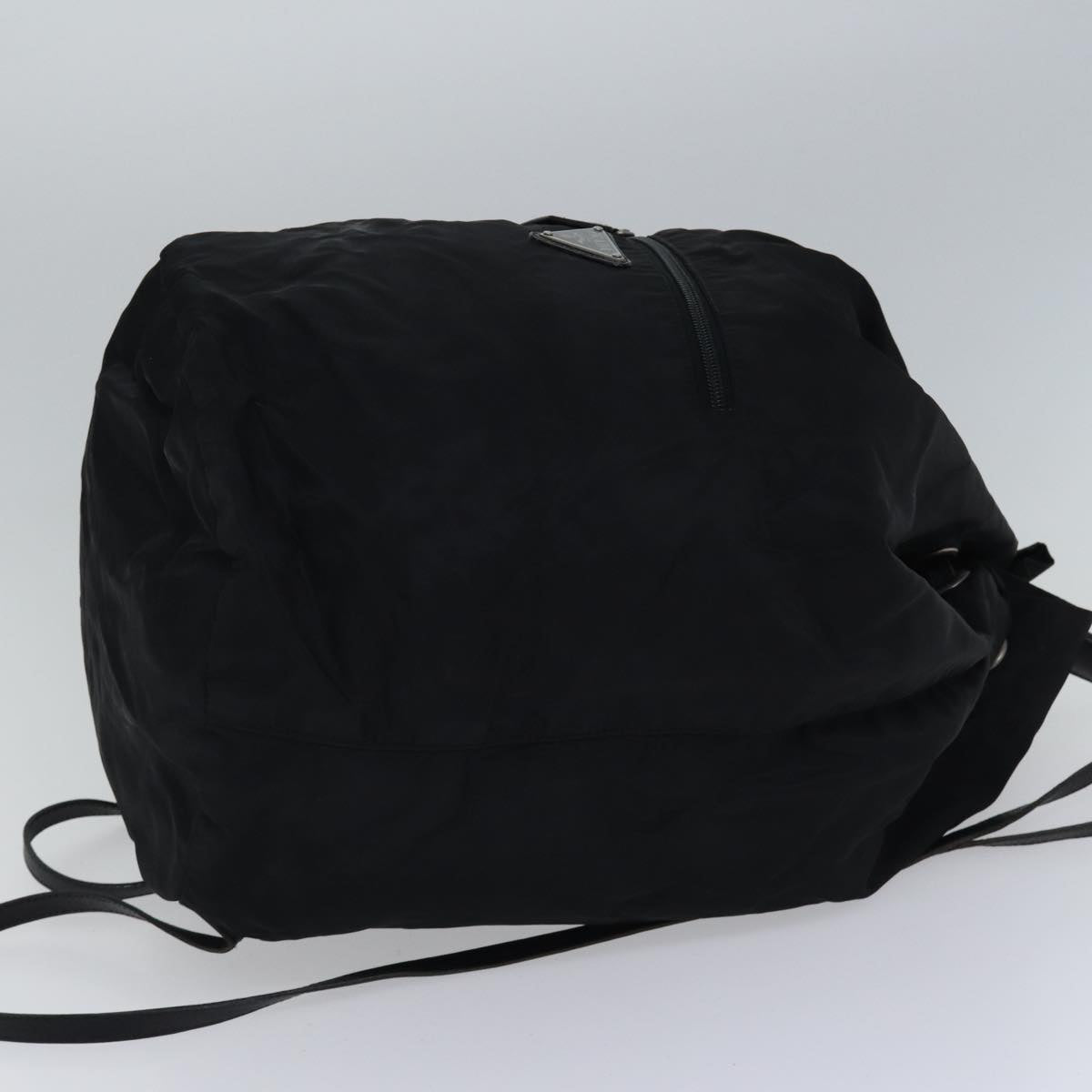 Luxury Prada Shoulder Bag Nylon Black Silver  bs17756