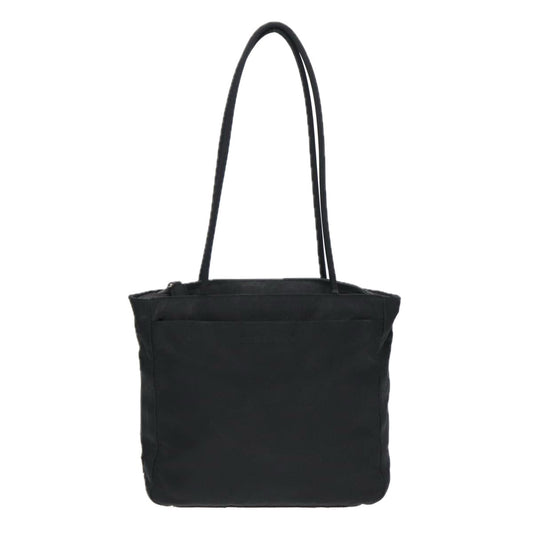 Luxury Prada Tote Bag Nylon Silver Black  bs17775