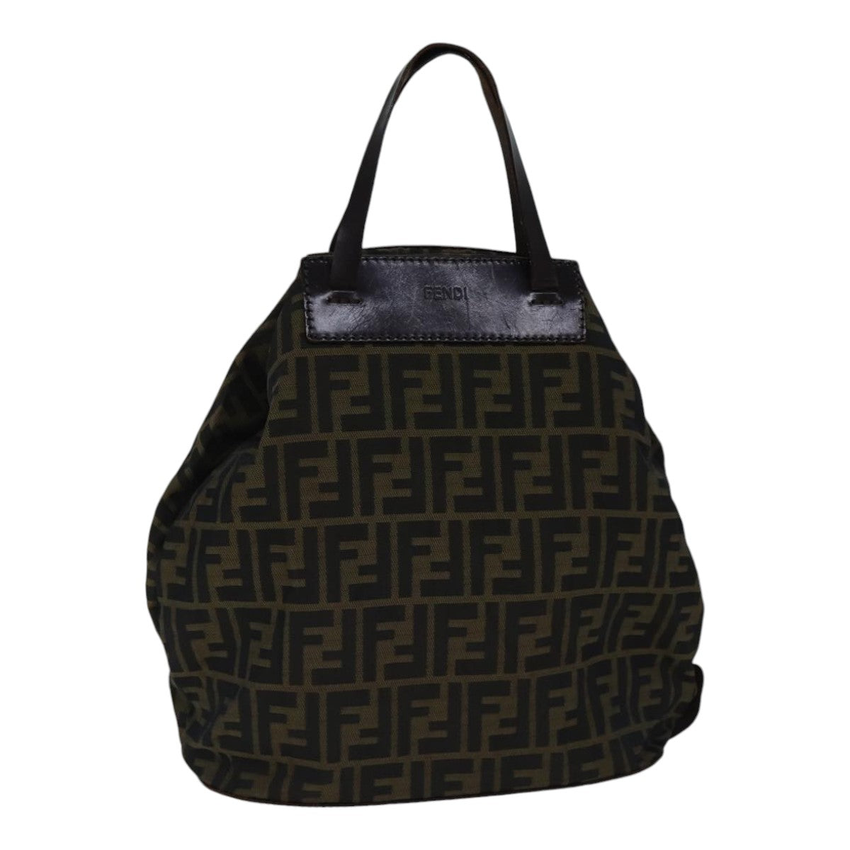 Luxury Fendi Zucca Canvas Tote Bag Brownbs17790