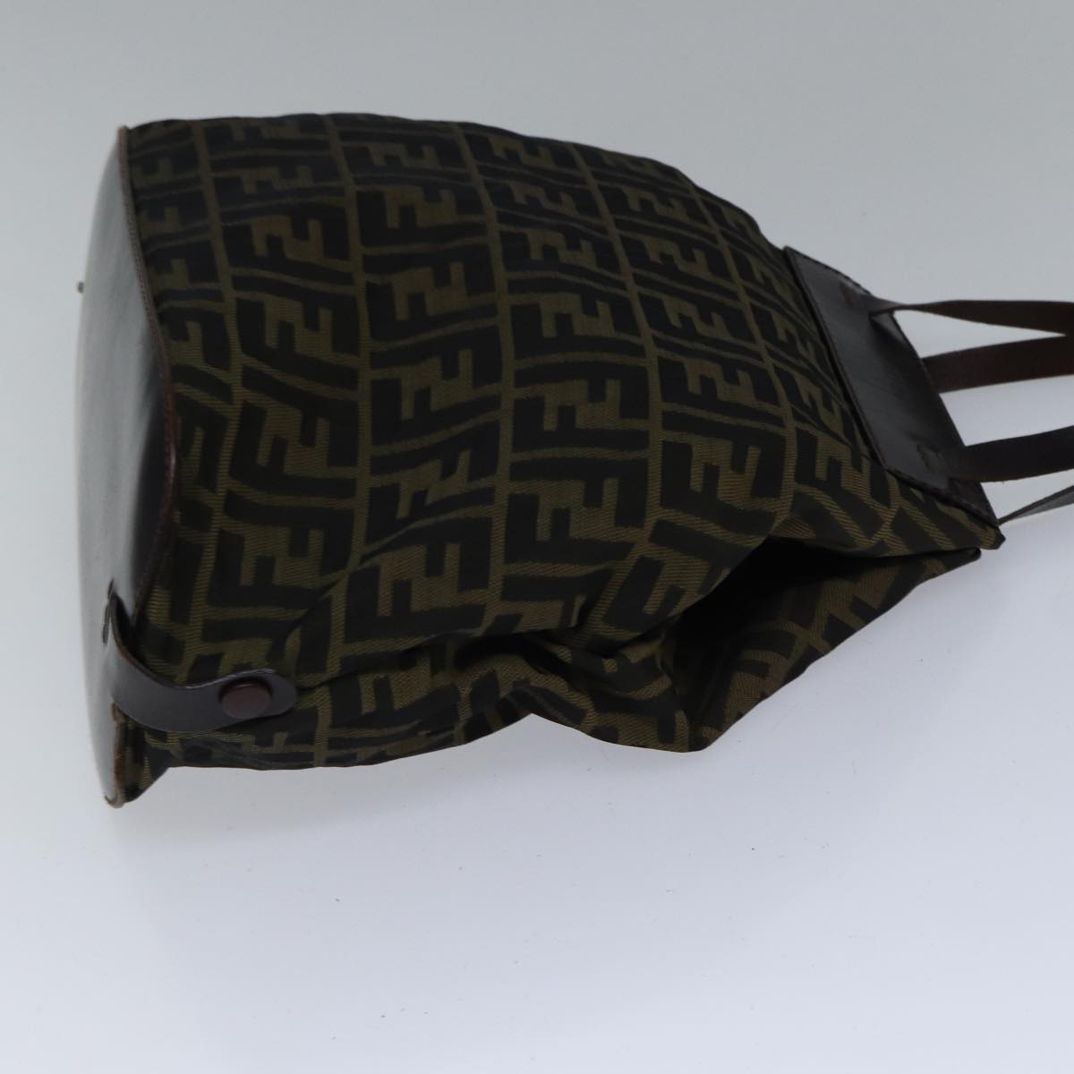 Luxury Fendi Zucca Canvas Tote Bag Brownbs17790