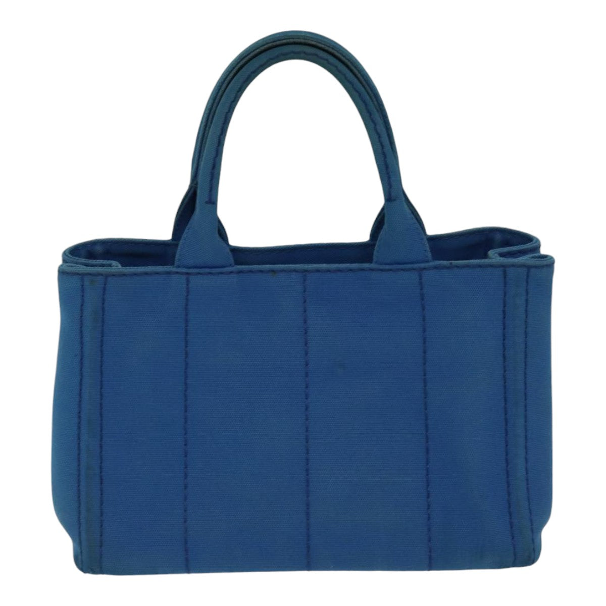 Luxury Prada Canapa PM Hand Bag Canvas Blue  bs17794
