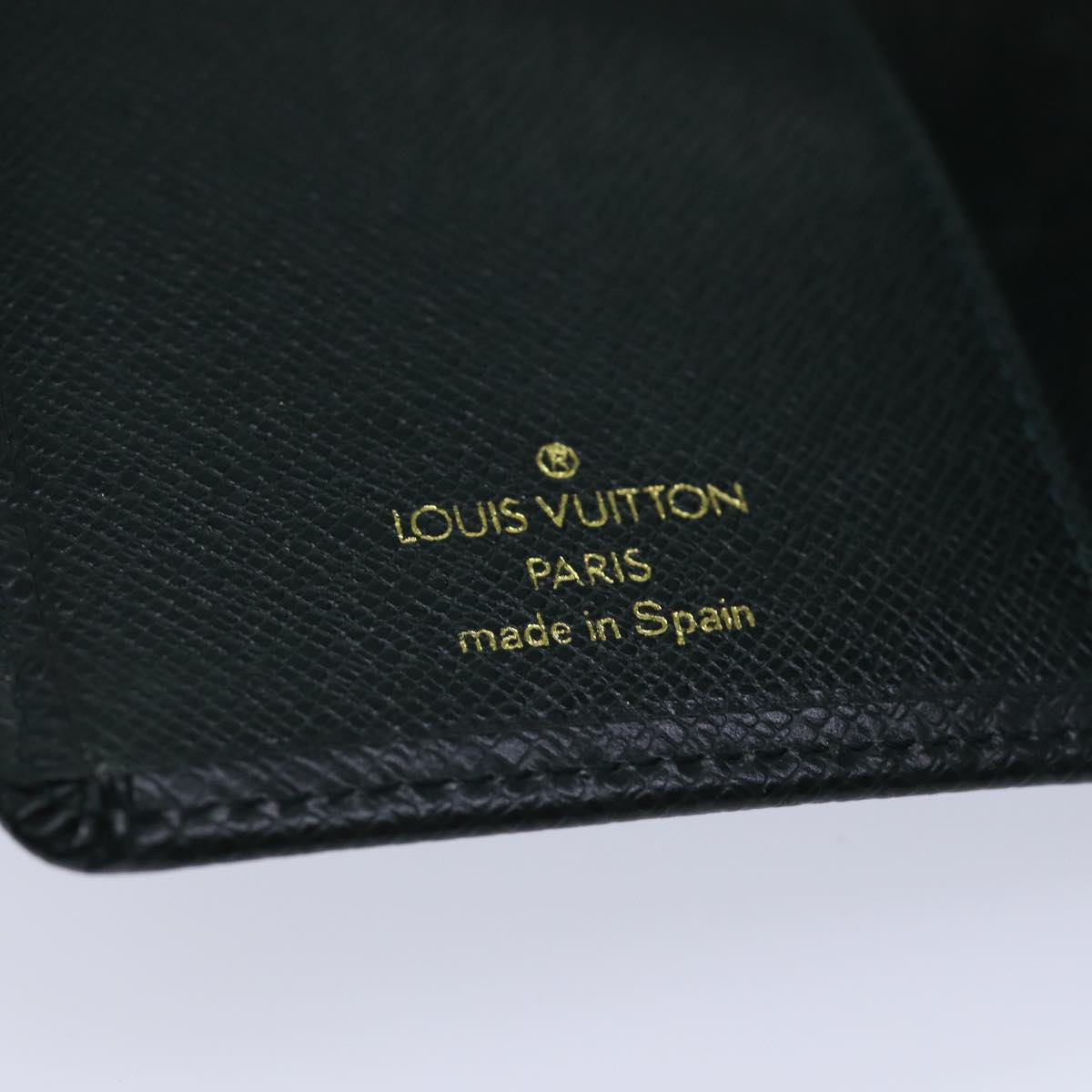 LOUIS VUITTON Taiga Agenda PM Day Planner Cover Epicea R20424 LV bs17801
