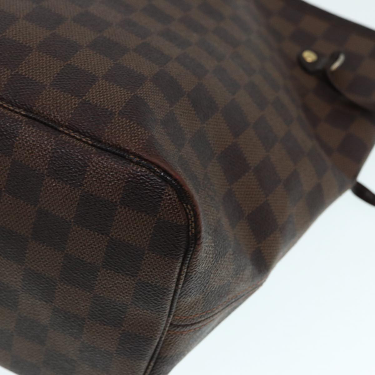 LOUIS VUITTON Damier Ebene Neverfull MM Tote Bag N51105 LV bs17806