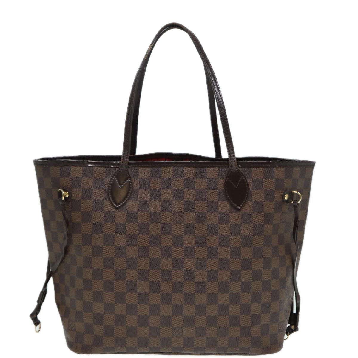 LOUIS VUITTON Damier Ebene Neverfull MM Tote Bag N51105 LV bs17806