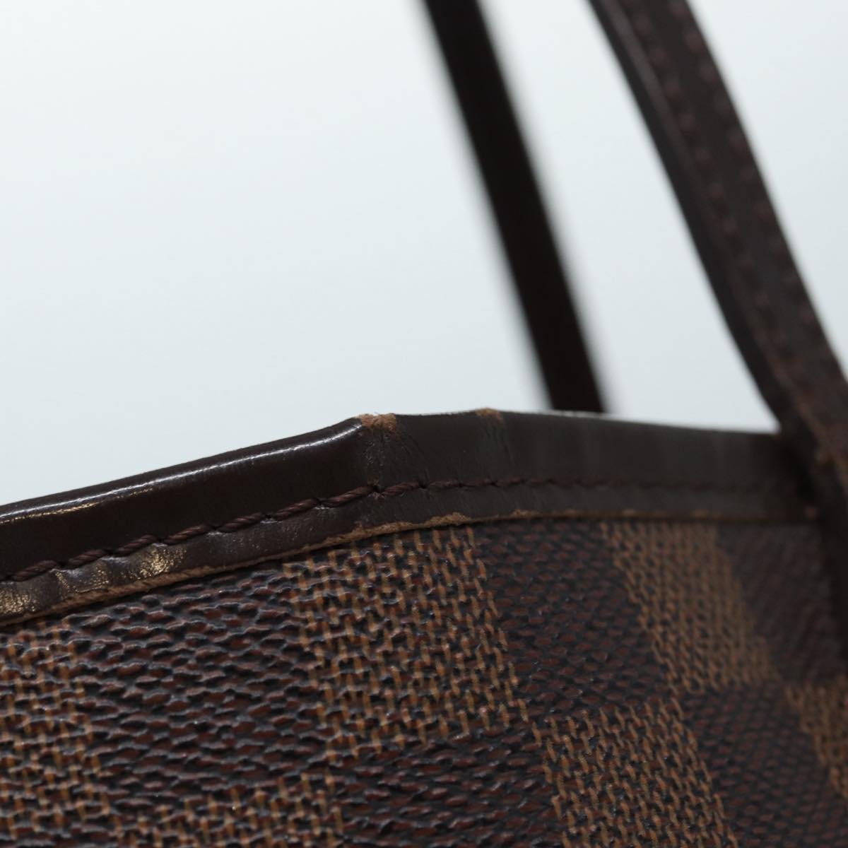 LOUIS VUITTON Damier Ebene Neverfull MM Tote Bag N51105 LV bs17806