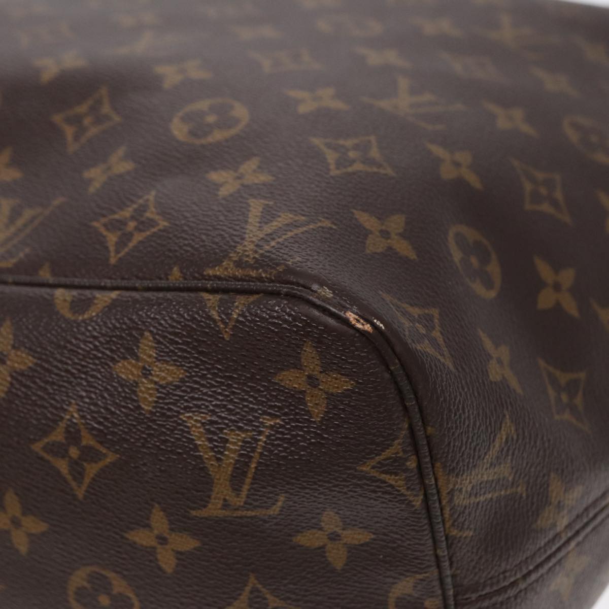 LOUIS VUITTON Monogram Neverfull MM Tote Bag M40156 LV bs17807