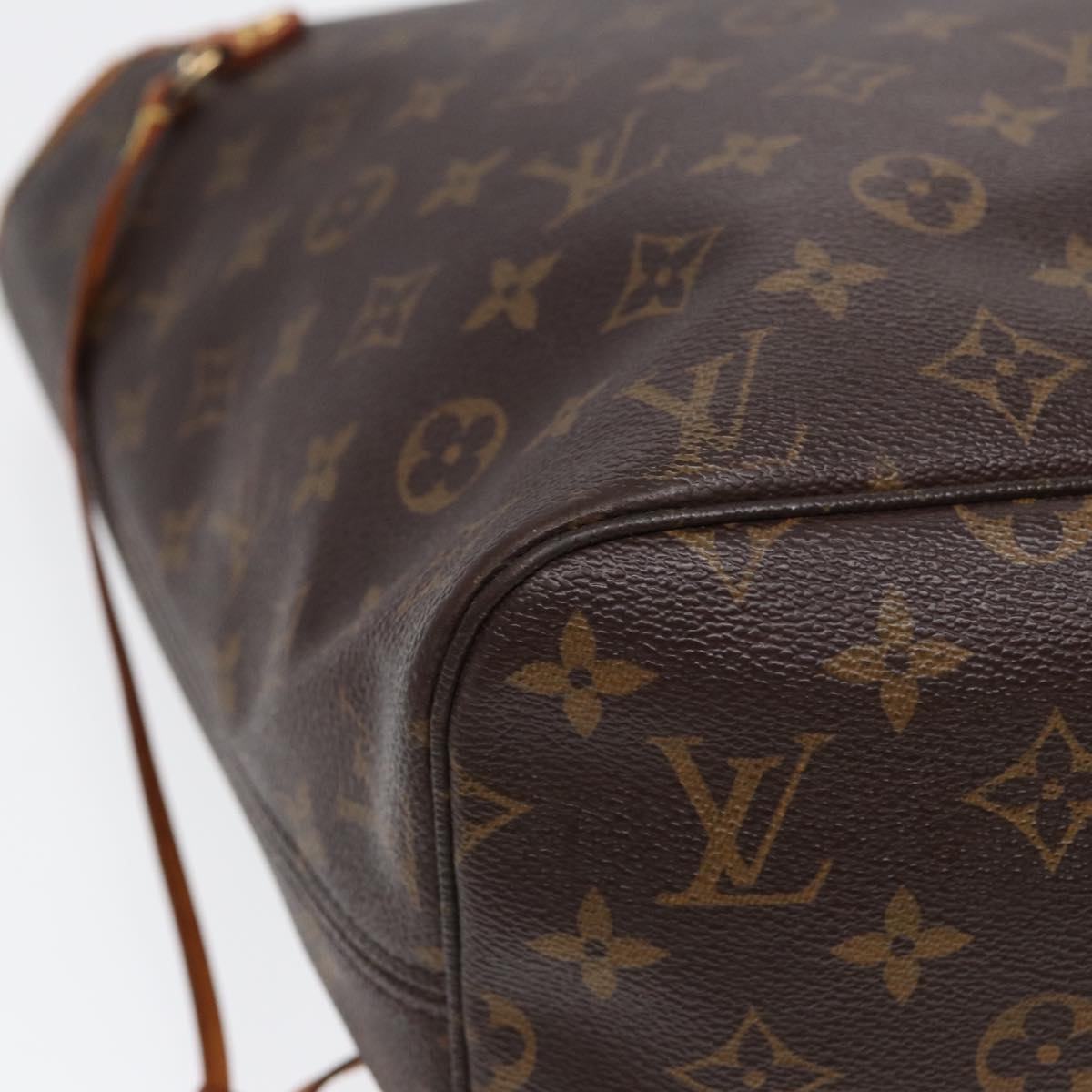LOUIS VUITTON Monogram Neverfull MM Tote Bag M40156 LV bs17807