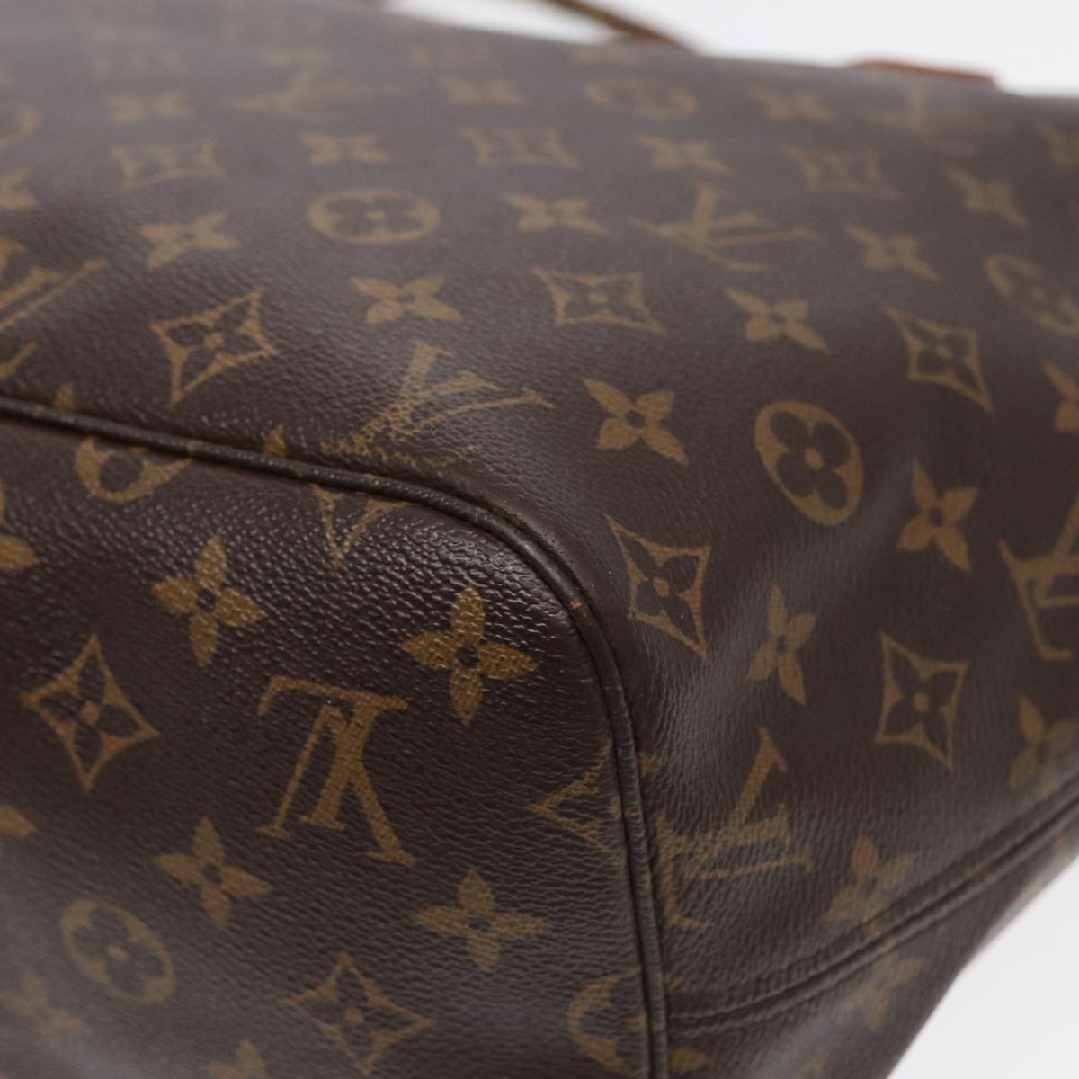 LOUIS VUITTON Monogram Neverfull MM Tote Bag M40156 LV bs17807