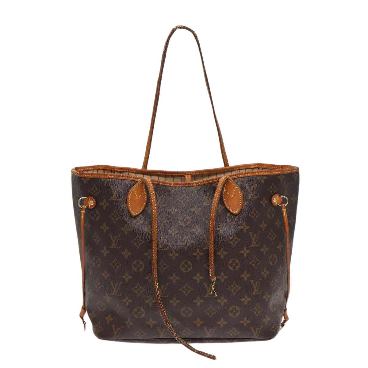 LOUIS VUITTON Monogram Neverfull MM Tote Bag M40156 LV bs17807