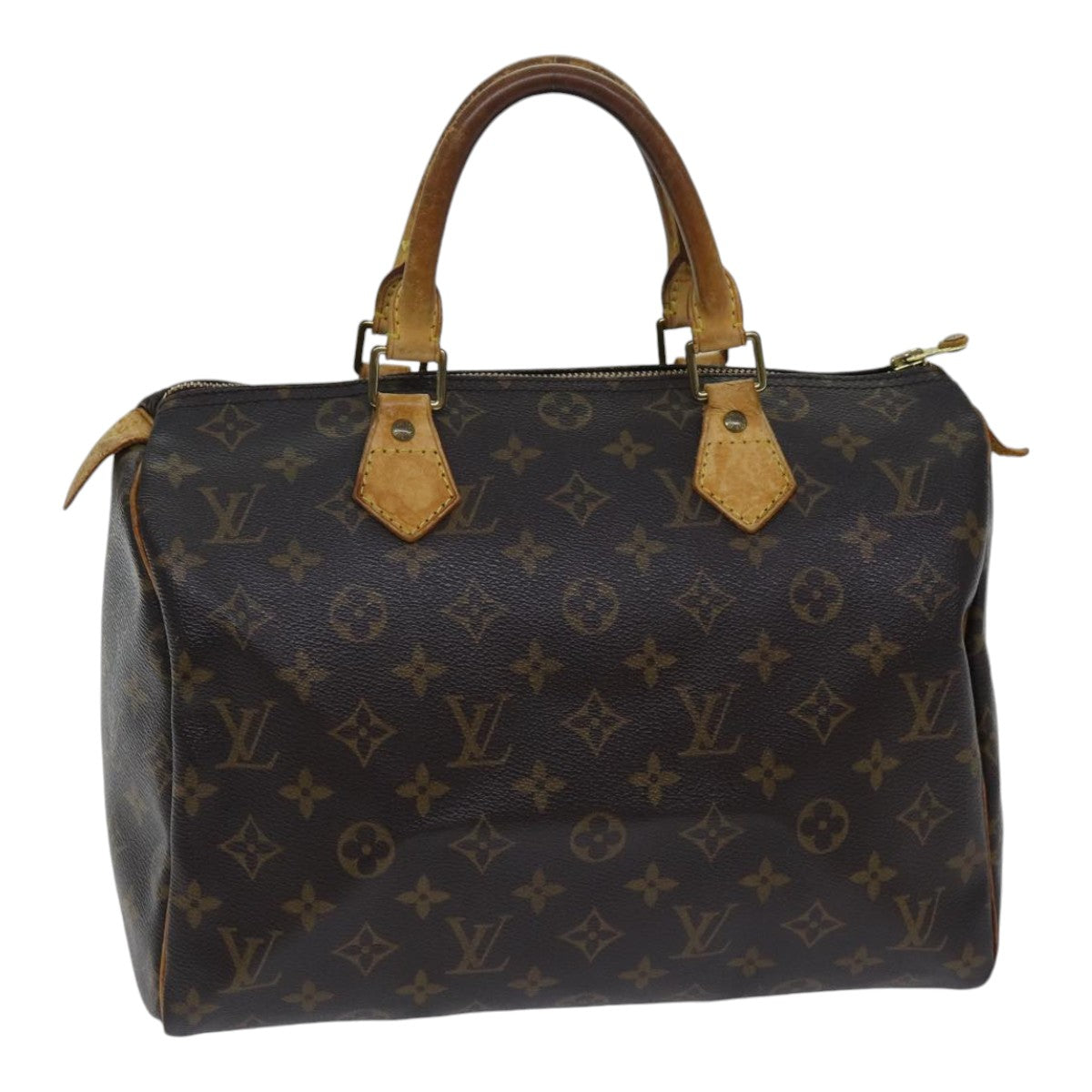 LOUIS VUITTON Monogram Speedy 30 Hand Bag M41526 LV bs17809