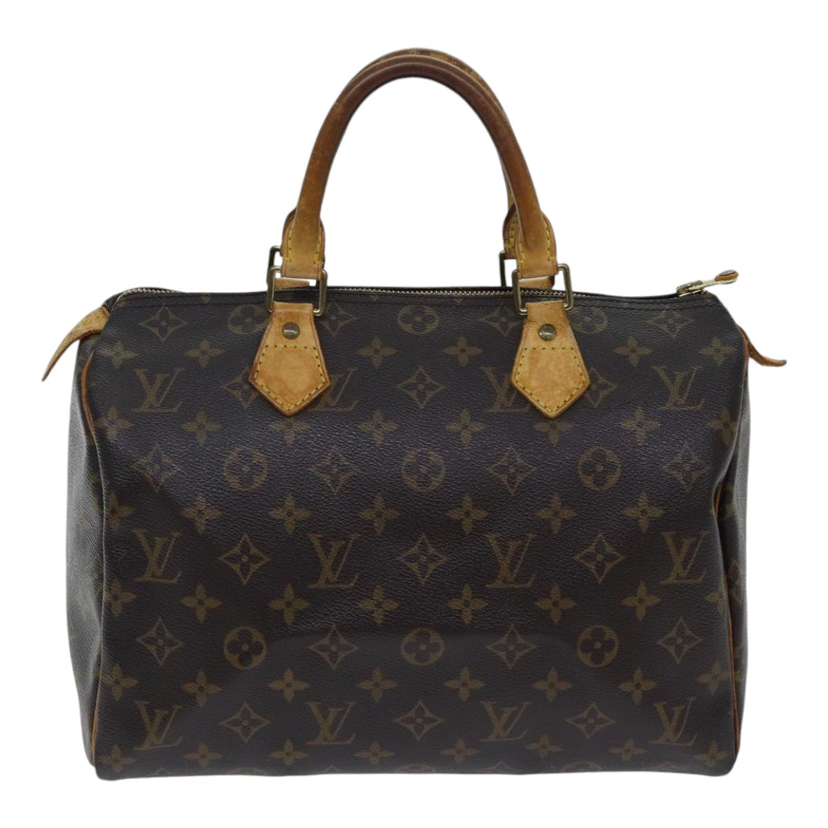 LOUIS VUITTON Monogram Speedy 30 Hand Bag M41526 LV bs17809
