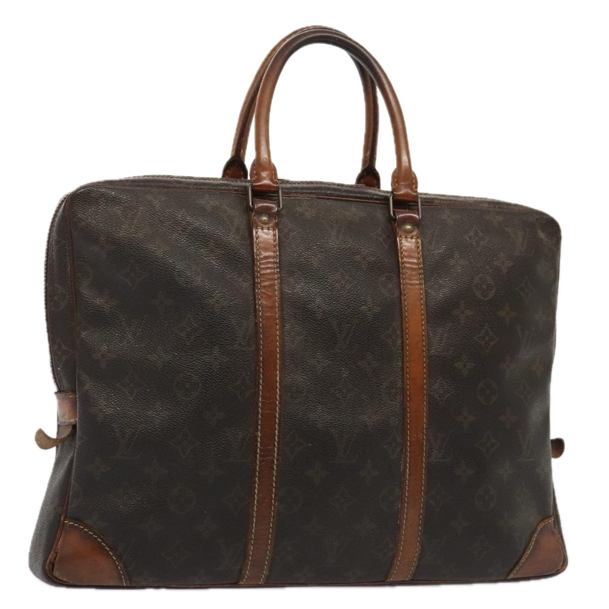LOUIS VUITTON Monogram Porte Documents Voyage Business Bag M53361 bs17814