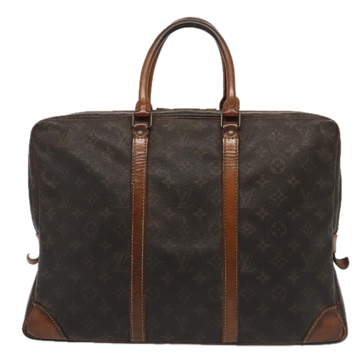 LOUIS VUITTON Monogram Porte Documents Voyage Business Bag M53361 bs17814