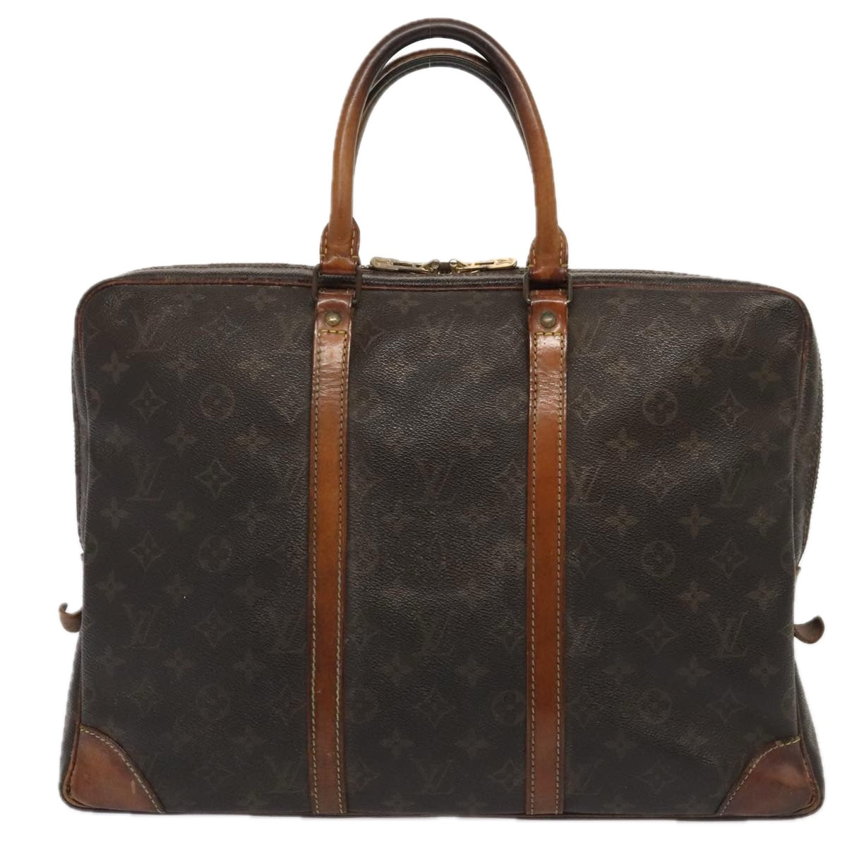 LOUIS VUITTON Monogram Porte Documents Voyage Business Bag M53361 bs17814