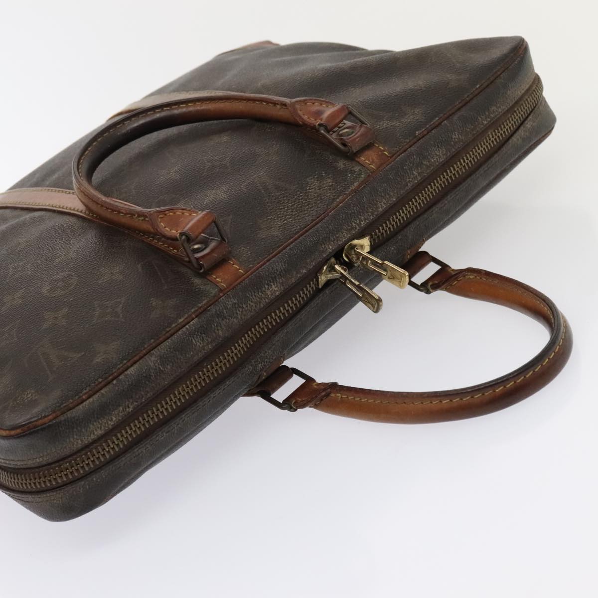 LOUIS VUITTON Monogram Porte Documents Voyage Business Bag M53361 bs17814