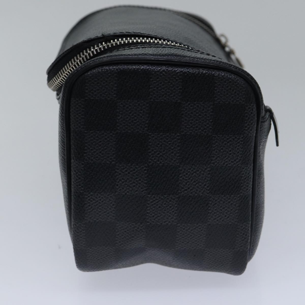 LOUIS VUITTON Damier Graphite Toilet Pouch Clutch Bag N47625 LV bs17818