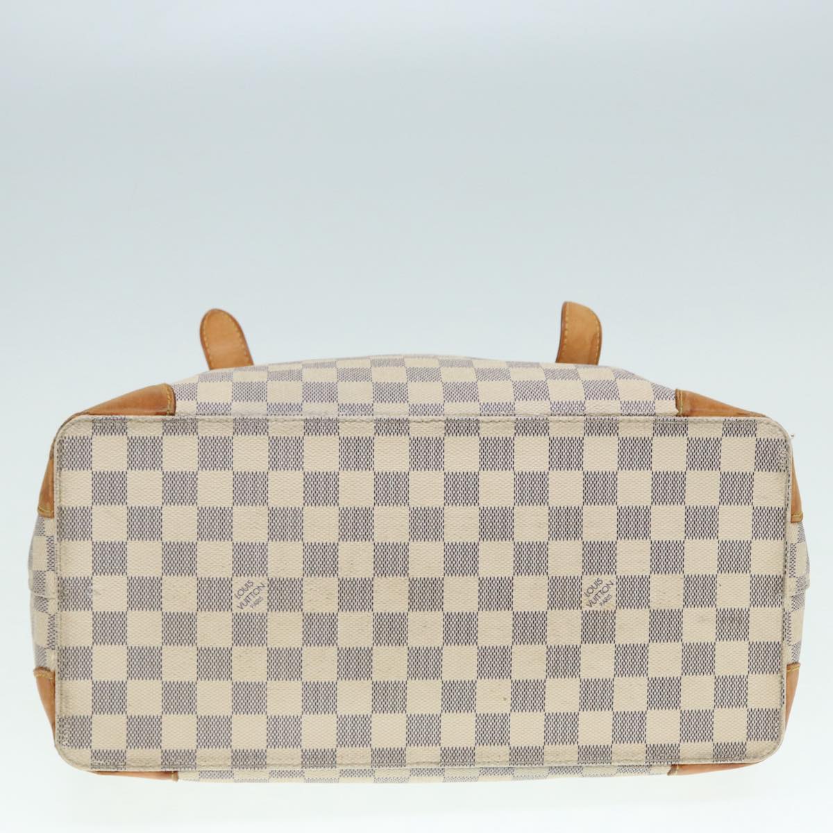 LOUIS VUITTON Damier Azur Hampstead MM Tote Bag N51206 LV bs17824