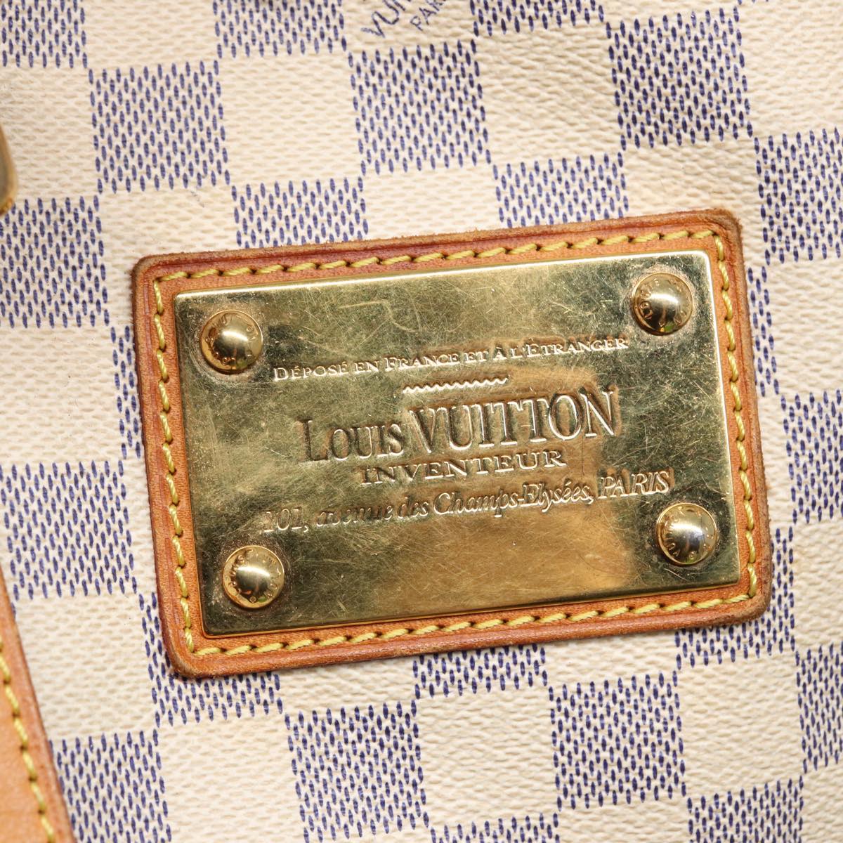 LOUIS VUITTON Damier Azur Hampstead MM Tote Bag N51206 LV bs17824