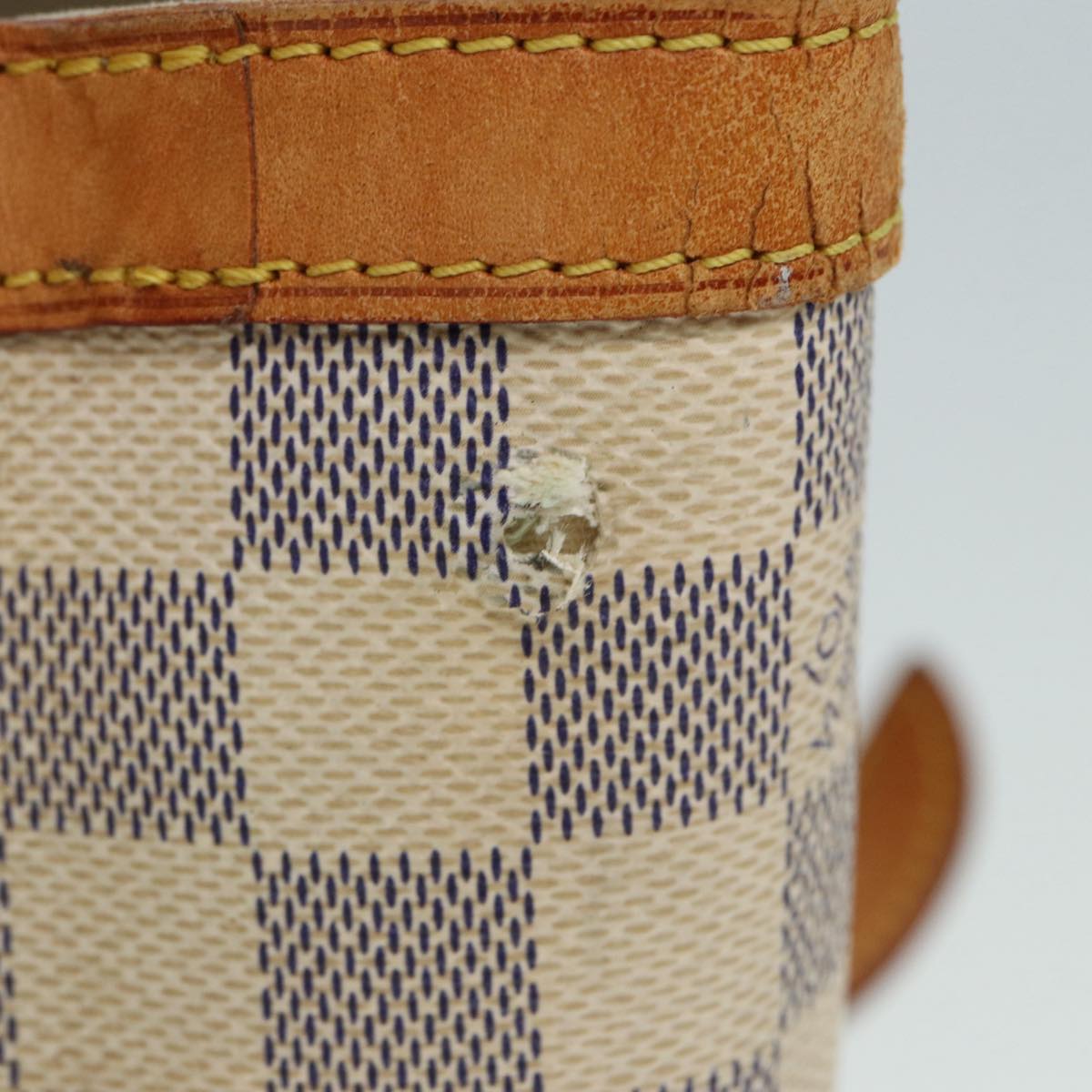 LOUIS VUITTON Damier Azur Hampstead MM Tote Bag N51206 LV bs17824