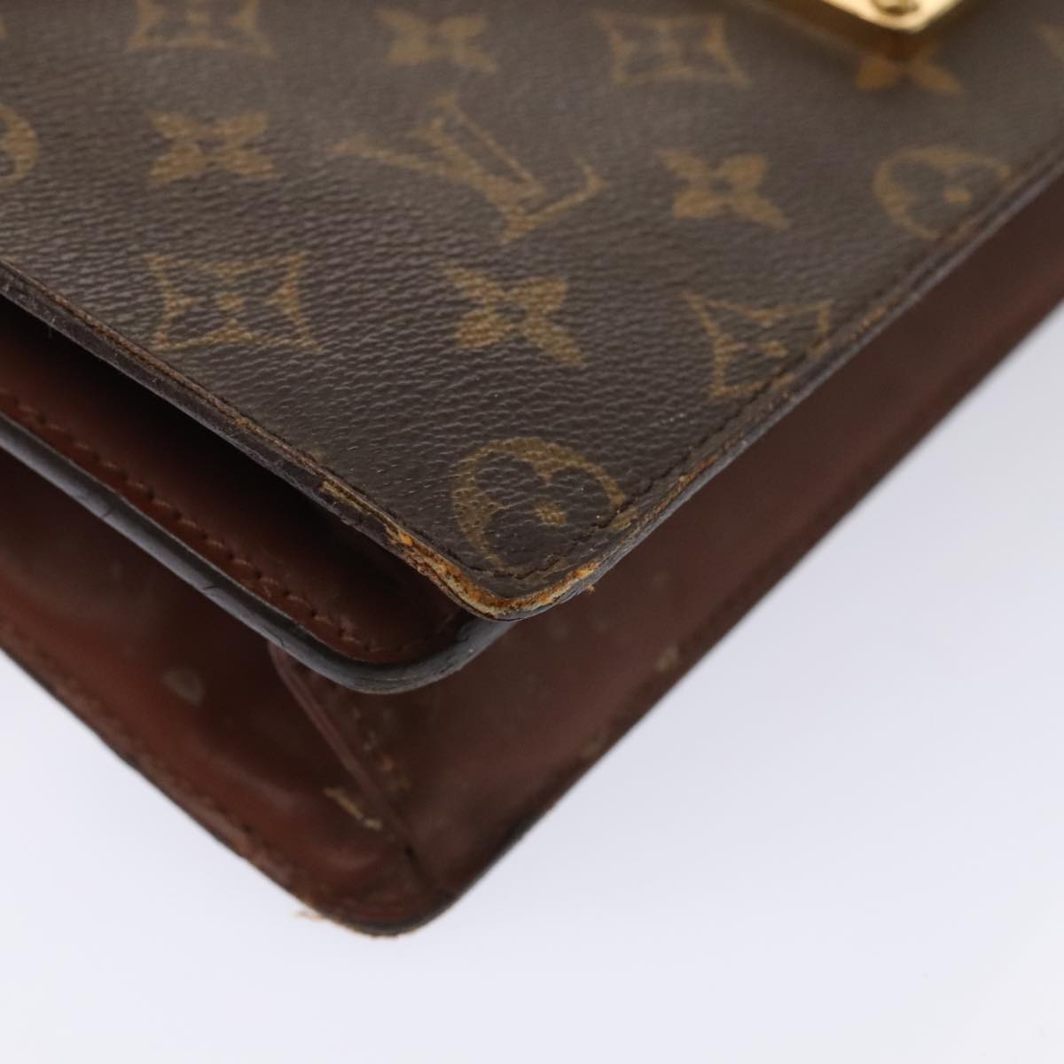 LOUIS VUITTON Monogram Concorde Hand Bag M51190 LV bs17827
