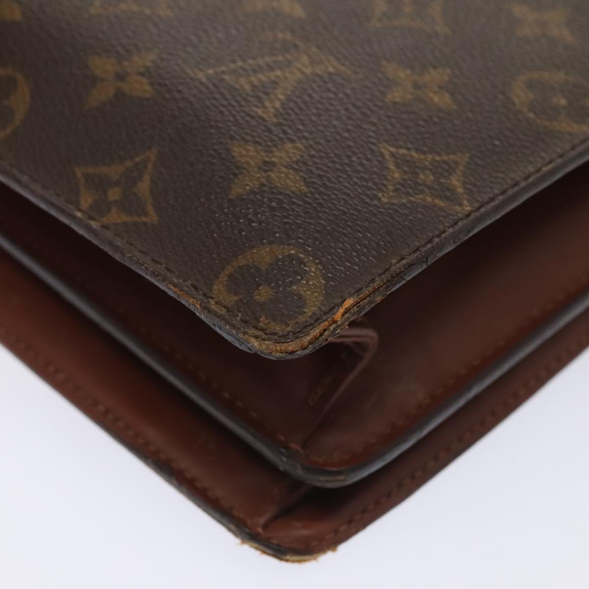 LOUIS VUITTON Monogram Concorde Hand Bag M51190 LV bs17827