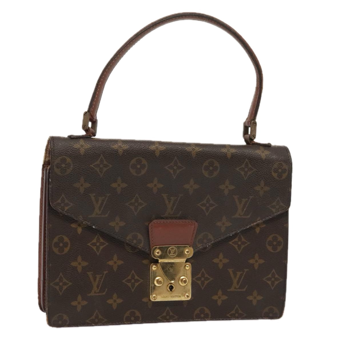 LOUIS VUITTON Monogram Concorde Hand Bag M51190 LV bs17827