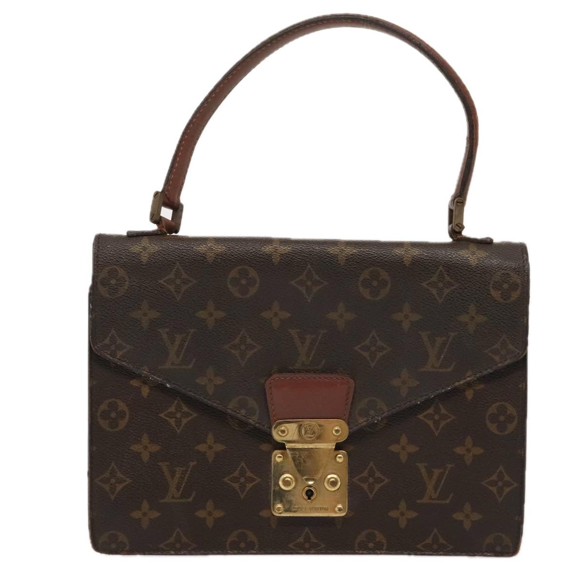 LOUIS VUITTON Monogram Concorde Hand Bag M51190 LV bs17827