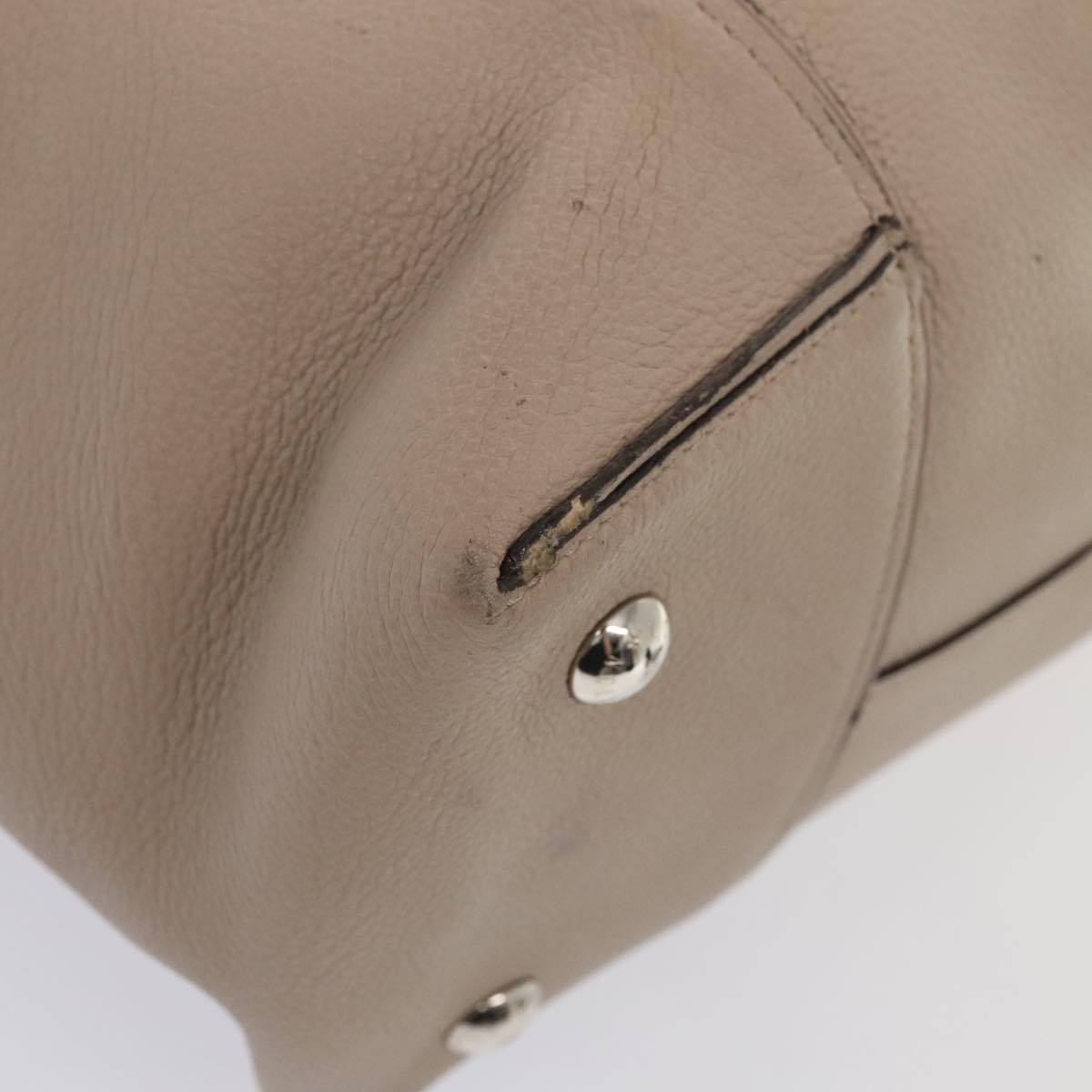 LOUIS VUITTON Parnacea Lockit MM Tote Bag Beige M94593 LV bs17840