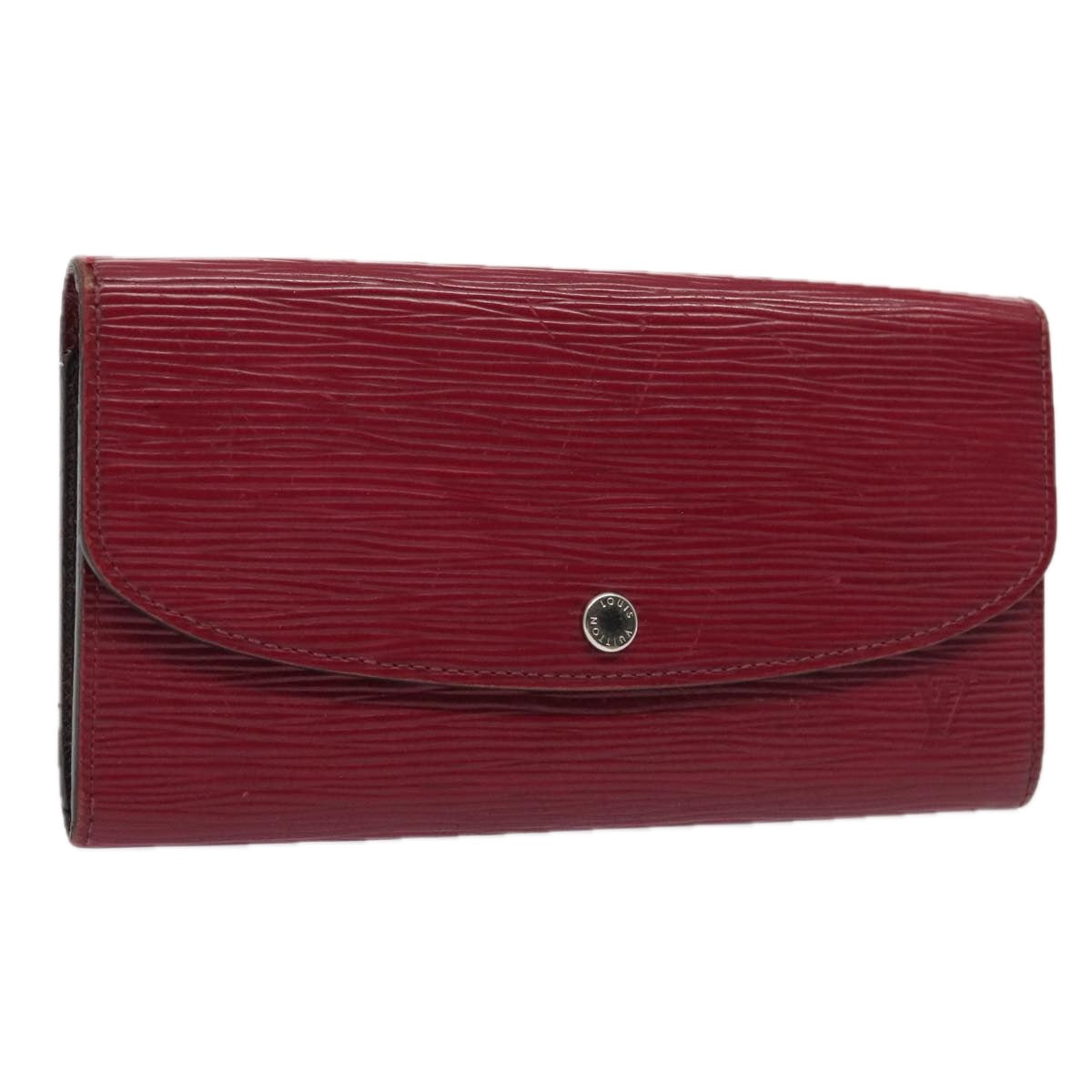 LOUIS VUITTON Epi Portefeuille Emily Long Wallet Fuchsia M60851 LV bs17841