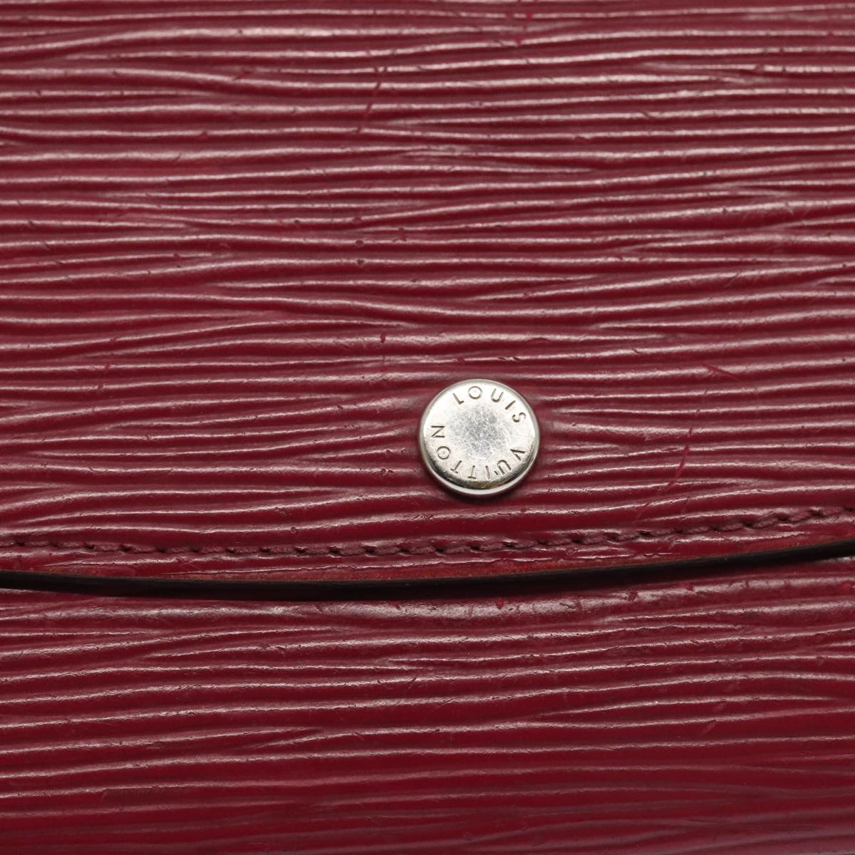 LOUIS VUITTON Epi Portefeuille Emily Long Wallet Fuchsia M60851 LV bs17841