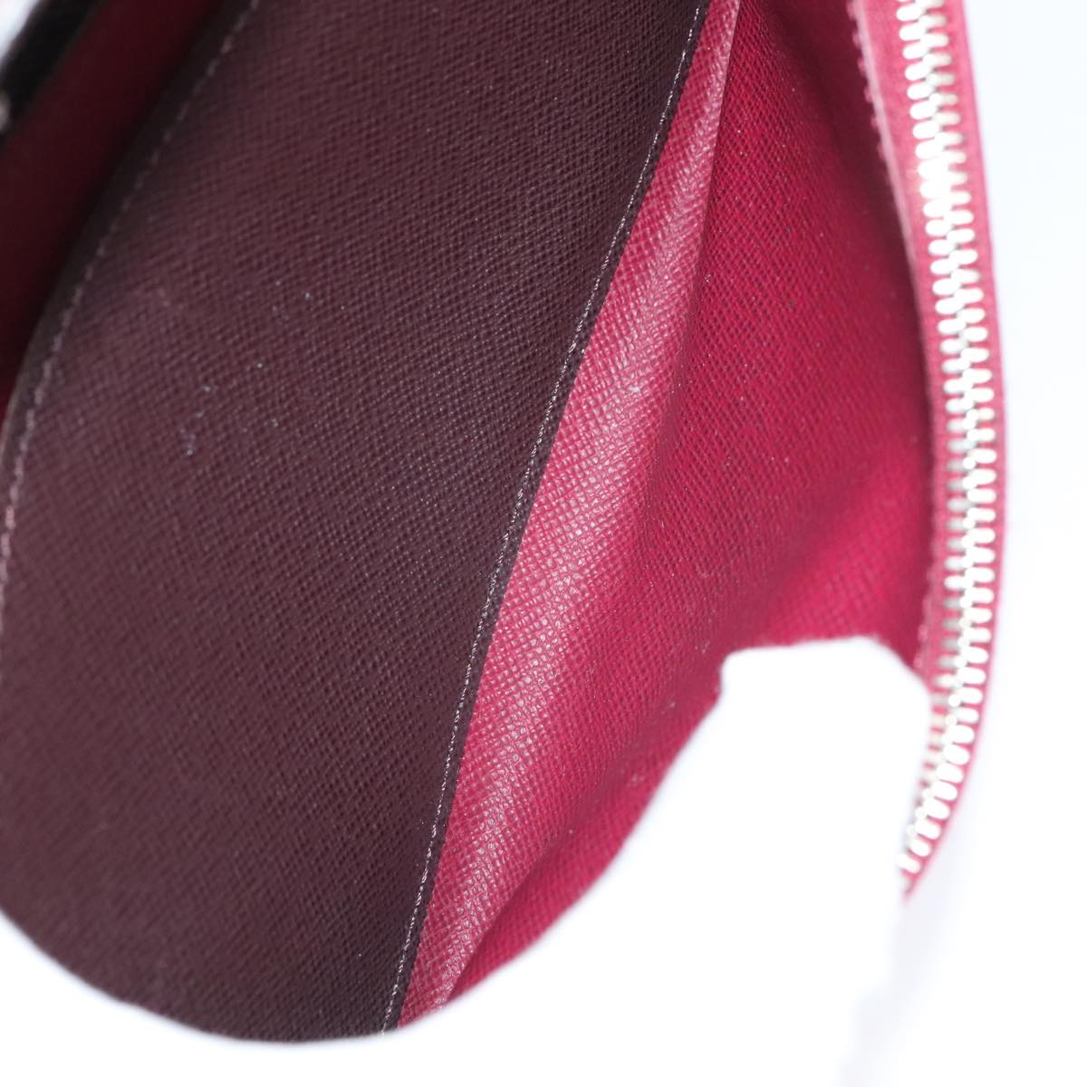 LOUIS VUITTON Epi Portefeuille Emily Long Wallet Fuchsia M60851 LV bs17841