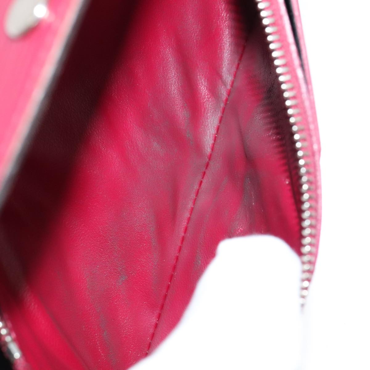 LOUIS VUITTON Epi Portefeuille Emily Long Wallet Fuchsia M60851 LV bs17841