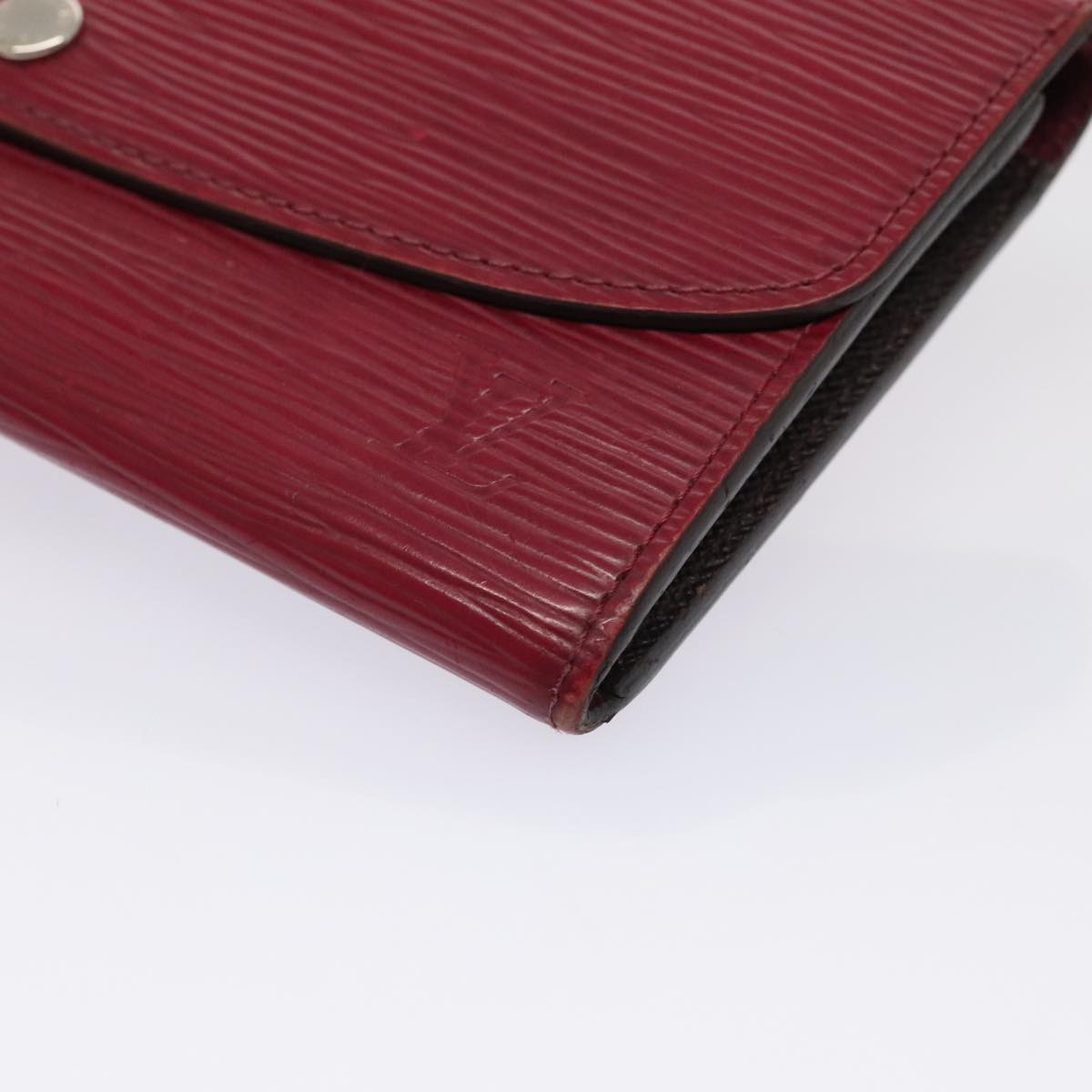 LOUIS VUITTON Epi Portefeuille Emily Long Wallet Fuchsia M60851 LV bs17841