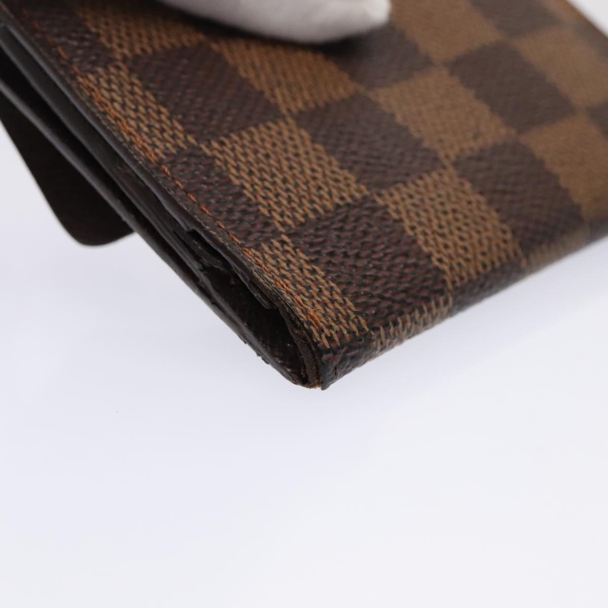 LOUIS VUITTON Damier Ebene Ludlow Coin Purse N62925 LV bs17850