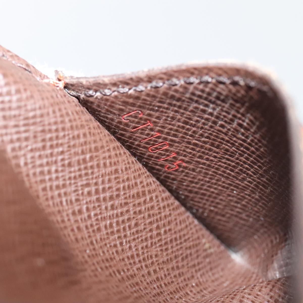 LOUIS VUITTON Damier Ebene Ludlow Coin Purse N62925 LV bs17850